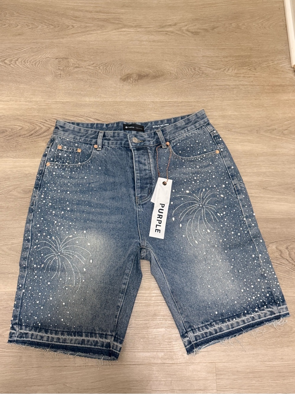 Purple jeans Jeans in Dark Blue